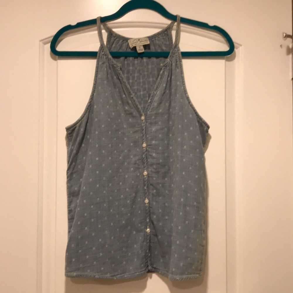 Lucky Brand Chambray Tank